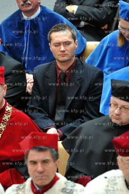 Obchody 40-lecia Uniwersytetu Gdanskiego. n/z posel...