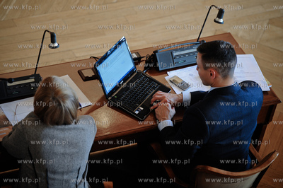 Gdansk. Nowy Ratusz. Sesja Rady Miasta Gdanska. 
27.10.2011
fot....