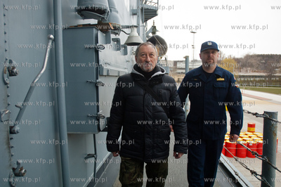 Gdynia. Port Wojenny w Gdyni. Jan Tuszyński z Poznania,...