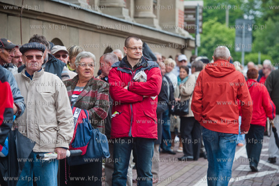 Gdansk. Narodowy Bank Polski wprowadza do obiegu monety...