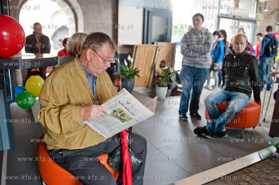 Gdansk. Dzien otwarty w Bramie Wyzynnej, podczas ktorego...