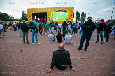 Gdansk. Fanzone - Strefa Kibica. Relacja meczu Mistrzostw...