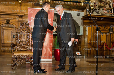 Gdansk. Dwor Artusa. Uroczystos rozdania nagrod Orlow...