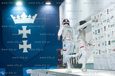 Gdanska Szkola Floretu. Walki finalowe XIX  turnieju...