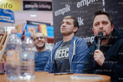 Gdansk. Salon Empik w C.H. Galeria Baltycka. Spotkanie...