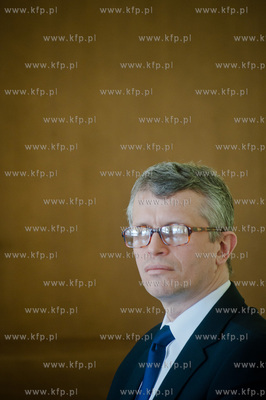 Gdansk. Siedziba Pomorskiej Spolki Gazownictwa. Briefing...