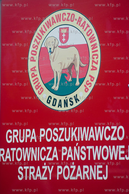 Gdansk Oliwa. Jednostka Strazy Pozarnej przy ul. Beniowskiego....