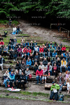 Gdansk. Teatr Lesny. Gdanskie Noce Jazzowe. Ola Tomaszewska...