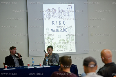 Gdynia. 39 Festiwal Filmowy w Gdyni. Promocja ksiazki...