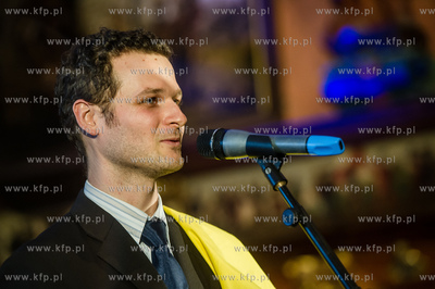 Gdansk. Dwor Artusa. Gala wreczenia nagrod dla zeglarzy...