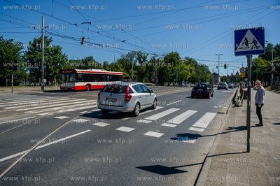 Gdansk. Skrzyzowanie ul. 3 Maja z Huciskiem.
02.07.2015
fot....