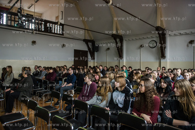 Gdansk. VIII Liceum Ogolnokształcace. Lekcja edukacji...