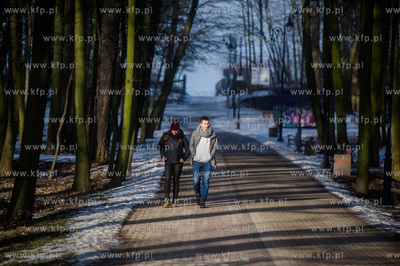 Gdańsk. Park Brzeźnieński im. J. J. Haffnera.
16.02.2017
fot....