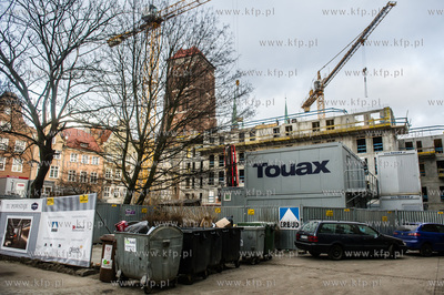 Gdańsk. Budowa hotelu Hampton by Hilton, który powstaje...