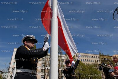 Dzien Flagi Rzeczypospolitej Polskiej na Skwerze Kosciuszki...