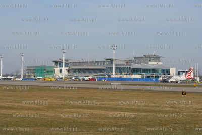 Gdansk , Rebiechowo Nz.Terminal Pasazerski. Widok od...