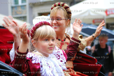 Uroczystosci zakonczenia Jarmarku sw Dominika 2008....