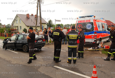 Gniewino k/Wejherowa. Do powaznego wypadku drogowego...