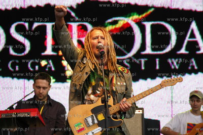 Ostroda Reggae Festiwal 2009. Na scenie Maleo Reggae...