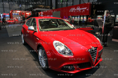 Targi motoryzacyjne w Genewie. Nz.  Alfa Romeo Giulietta...
