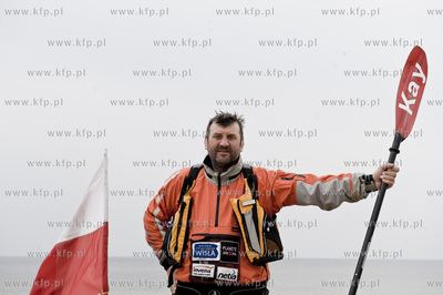 Gdansk Sobieszewo Nz  Marek Kaminski poczas Zimowej...