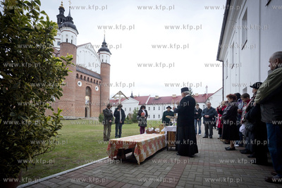 Bialystok-Suprasl. Swieta Wielkanocne w kosciele Prawoslawnym,...