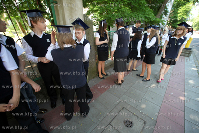 Swinoujscie.
Zakonczenie roku szkolnego w Szkole Podstrawowej...