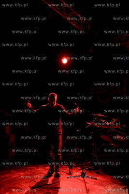 Koncert zespolu Cochise na terenie ogrodu kawiarni...