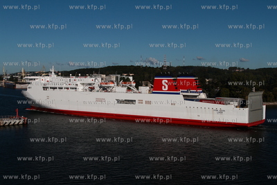 Prom towarowo - pasazerski Stena Alegra z wizyta w...