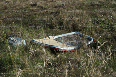 W miejscowosci  Czysta k. Smoldzina rozbil sie helikopter....