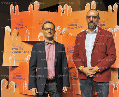 Gdansk. Europejskie Centrum Solidarnosci. Salon Mlodopolski...