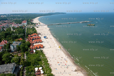 Sopot z lotu ptaka. 28.06.2009 fot. Kacper Kowalski...