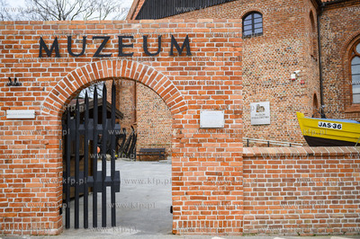 Półwysep helski. Hel. Nz. Muzeum Rybołóstwa.19.01.2020...