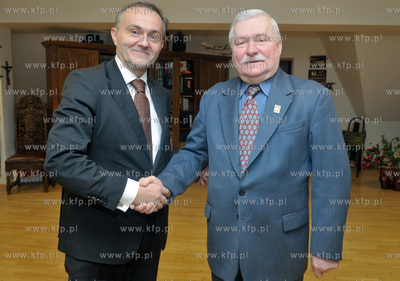 Gdansk. Prezydent, Lech Walesa, Honorowy Obywatel Gdyni,...