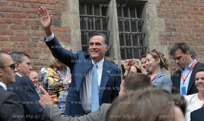 Mitt Romney, kandydat Partii Republikanskiej na prezydenta...