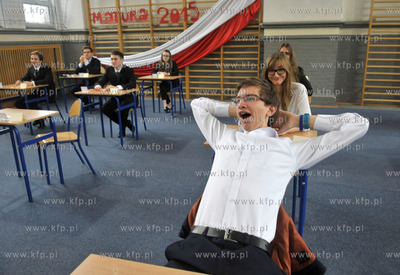 Egzamin maturalny w Gdanskim Liceum Autonomicznym....