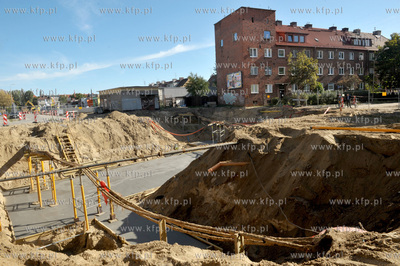 Gdańsk Zaspa. Przebudowa ul. Hynka i budowa podziemnego...