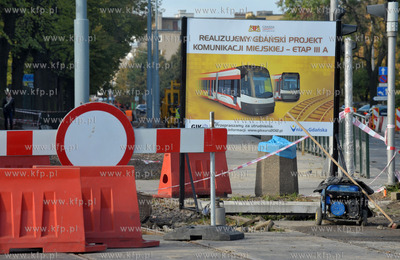 Gdańsk Siedlce. Przebudowa torowiska tramwajowego...