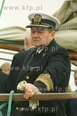Dowodca Marynarki Wojennej, admiral floty Ryszard Lukasik....