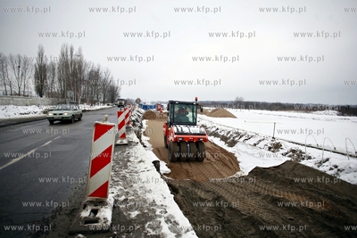 Gdansk. Trwa budowa Trasy Sucharskiego, która to ma...