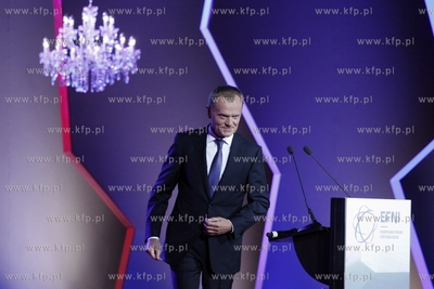 Europejskie Forum Nowych Idei w Sopocie. Nz. Donal...