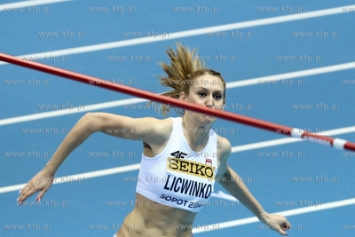 Sopot. Ergo Arena. Halowe Mistrzostwa Swiata w Lekkoatletyce....