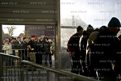 Gdansk. Targ Weglowy.XXIV Wigilia dla ubogich, samotnych...