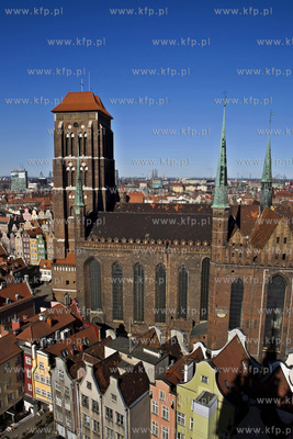 Rozpoczął sie remont Bazyliki Mariackiej w Gdańsku.24.03.2017fot....