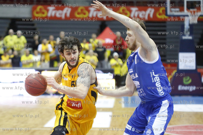 Ergo Arena. Energa Basket Liga. Trefl Sopot - Rosa...