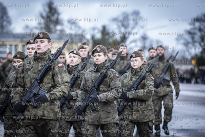 Morąg. Przysięga żołnierzy Wojsk Obrony Terytorialnej.
02.02.2020
fot....