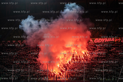 Ekstraklasa, Lechia Gdańsk - Cracovia Kraków.  Nz....