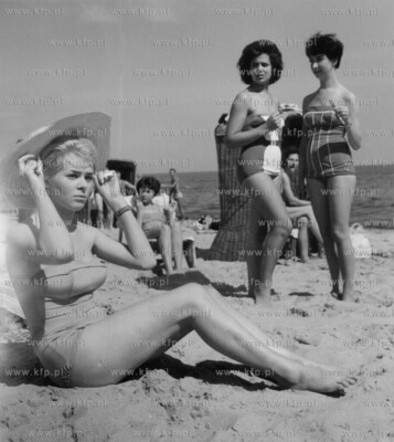 Plaza w Sopocie. 1961 (?) Fot. Zbigniew Kosycarz /...