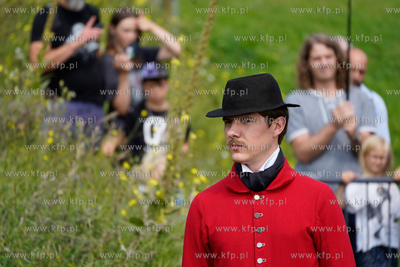 Góra Gradowa. Hewelianum. Musztra i pokaz artyleryjski...