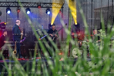 Gdańsk, 24. Festiwal Jazz Jantar - lato. Piotr Lemańczyk...